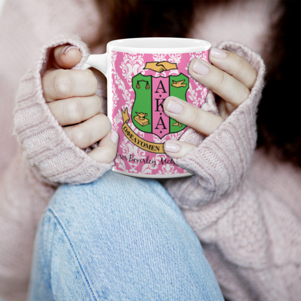 Custom Design - 11oz Coffee Mug - LIFESTYLE