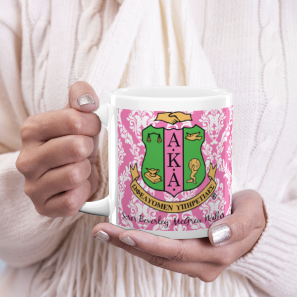 Custom Design - 20oz Coffee Mug - LIFESTYLE