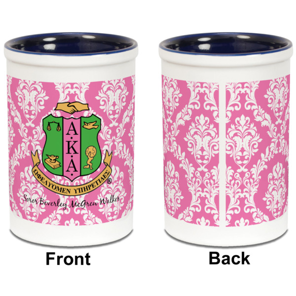 Custom Design - Pencil Holder - Blue - approval