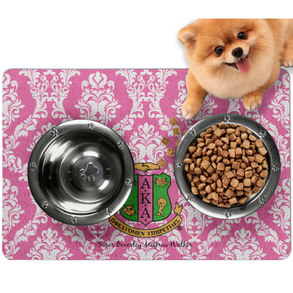 Custom Design Your Own Dog Food Mat - Small