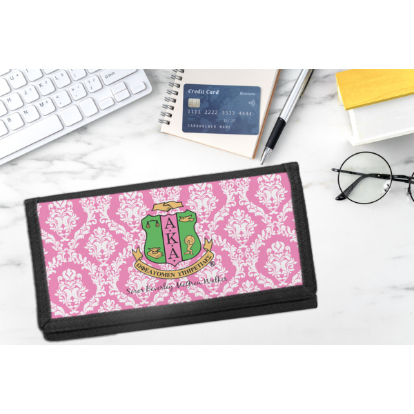 Custom Design - DyeTrans Checkbook Cover - LIFESTYLE