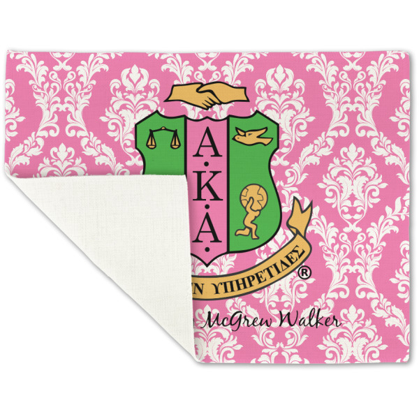 Custom Design - Linen Placemat - Folded Corner (single side)