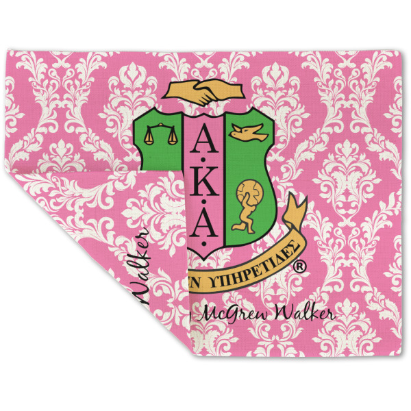 Custom Design - Linen Placemat - Folded Corner (double side)