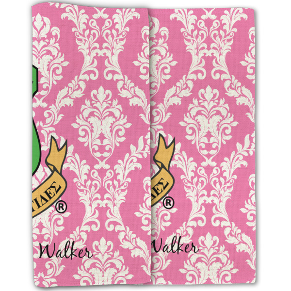 Custom Design - Linen Placemat - Double Sided - Folded Half