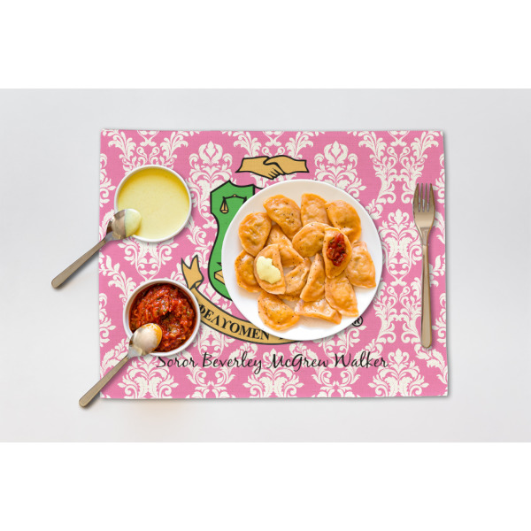 Custom Design - Linen Placemat - Single - Lifestyle
