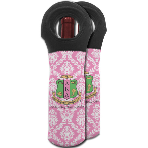 Custom Design - Wine Tote Bag - Two Bags