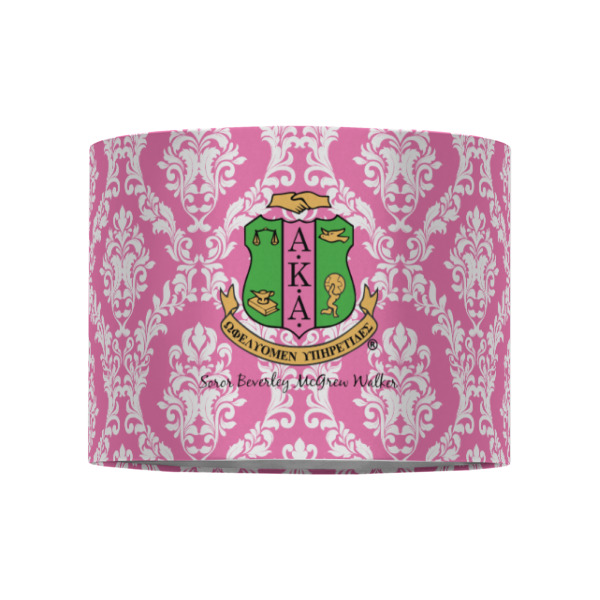 Custom Design - 8" Drum Lampshade - Front (Fabric)