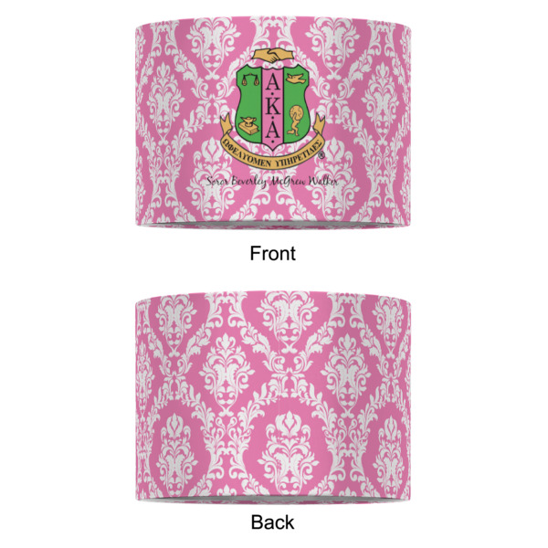 Custom Design - 12" Drum Lampshade - APPROVAL (Fabric)