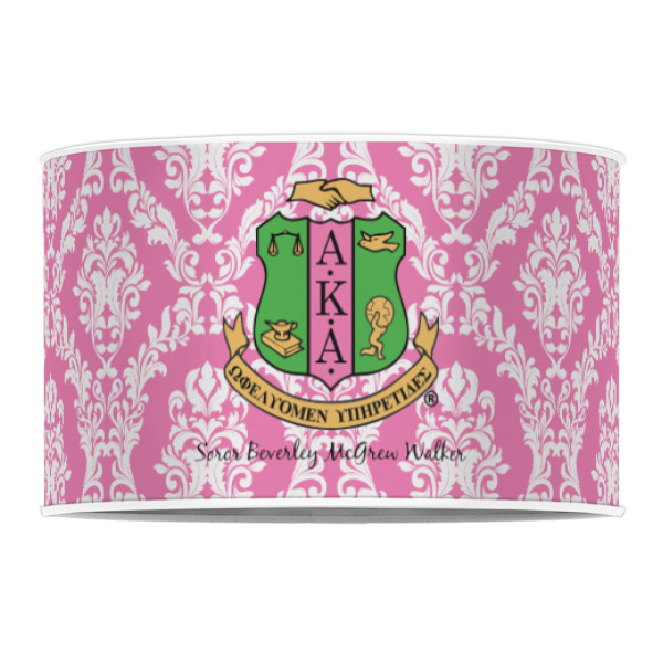 Custom Design - 12" Drum Lampshade - FRONT (Poly Film)