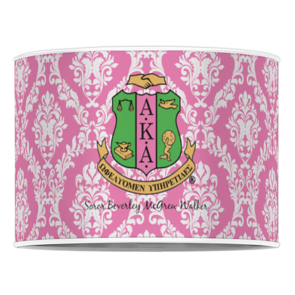 Custom Design - 16" Drum Lampshade - Front (Poly Film)