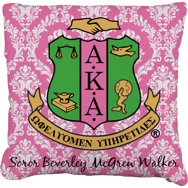 Custom Design Your Own Faux-Linen Throw Pillow 18"