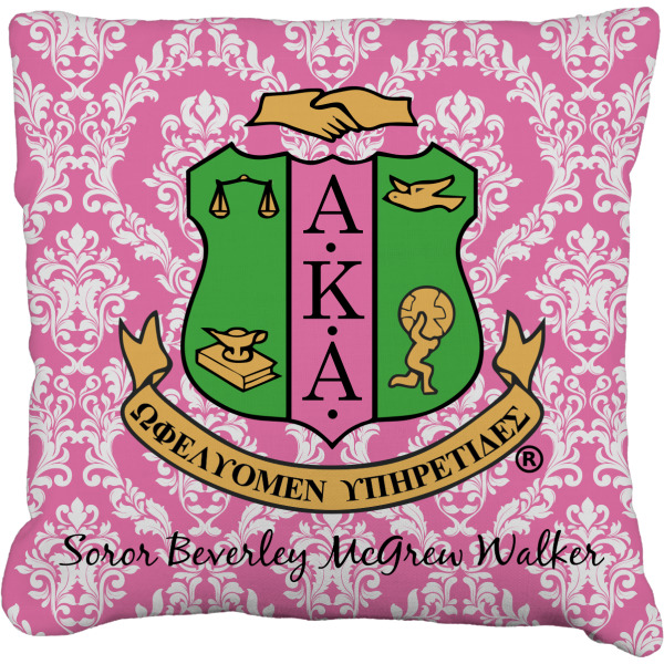 Custom Design Your Own Faux-Linen Throw Pillow 20"