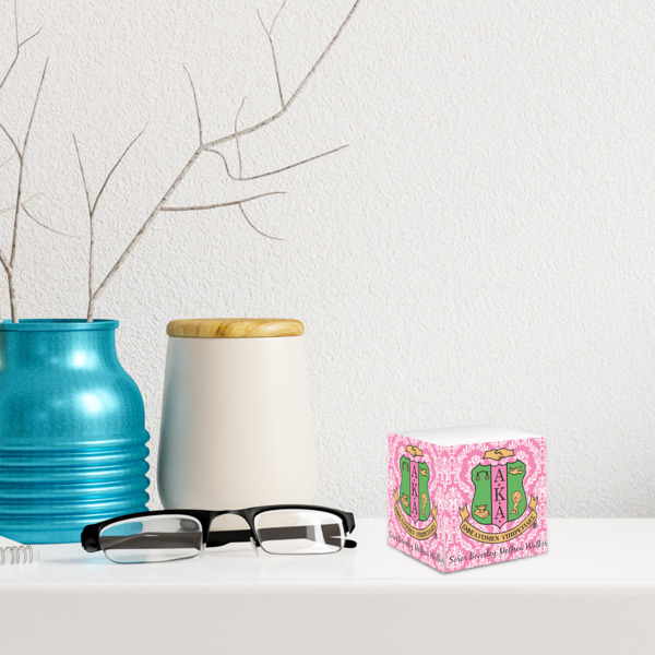 Custom Design - Sticky Note Cube - LIFESTYLE