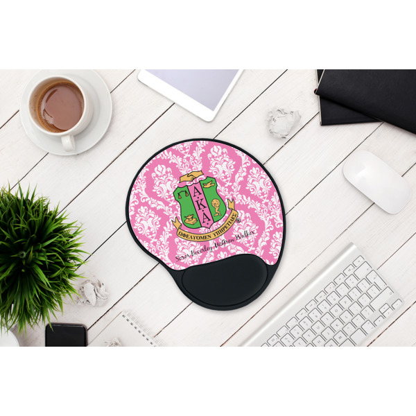 Custom Design - Mouse Pad with Wrist Rest - LIFESYTLE 1