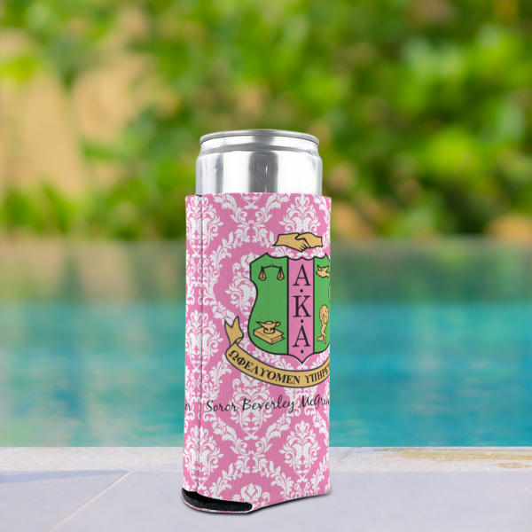 Custom Design - Can Cooler - Tall 12oz - In Context