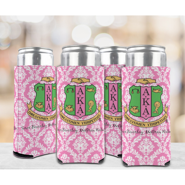 Custom Design - Can Cooler - Tall 12oz - Set of 4 - In Context