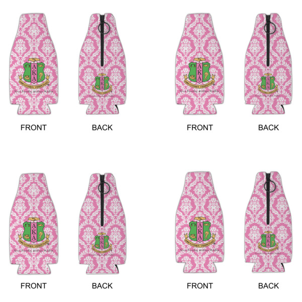 Custom Design - Zipper Bottle Cooler - Set of 4 - Approval