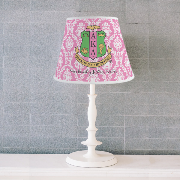 Custom Design - Poly Film Empire Lampshade - Lifestyle