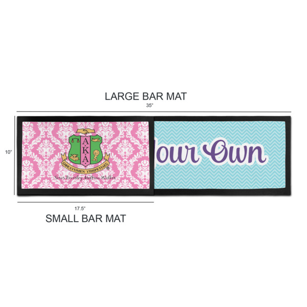 Custom Design - Bar Mats - Sizing Chart