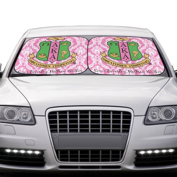 Custom Design - Car Sun Shades - IN CONTEXT