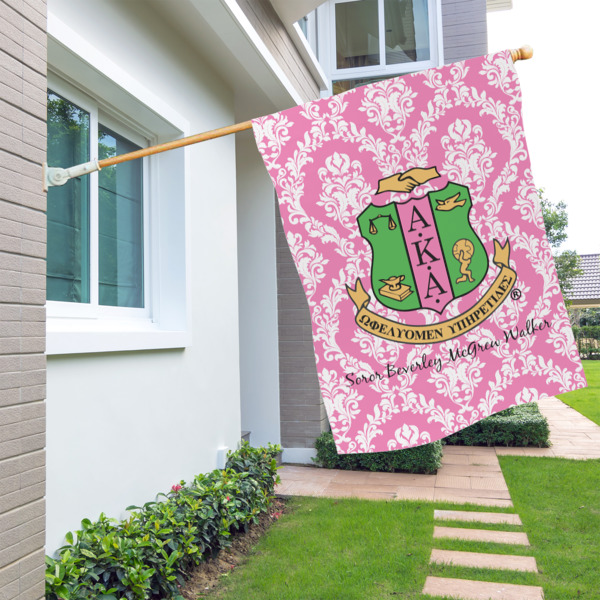 Custom Design - House Flags - Double Sided - LIFESTYLE