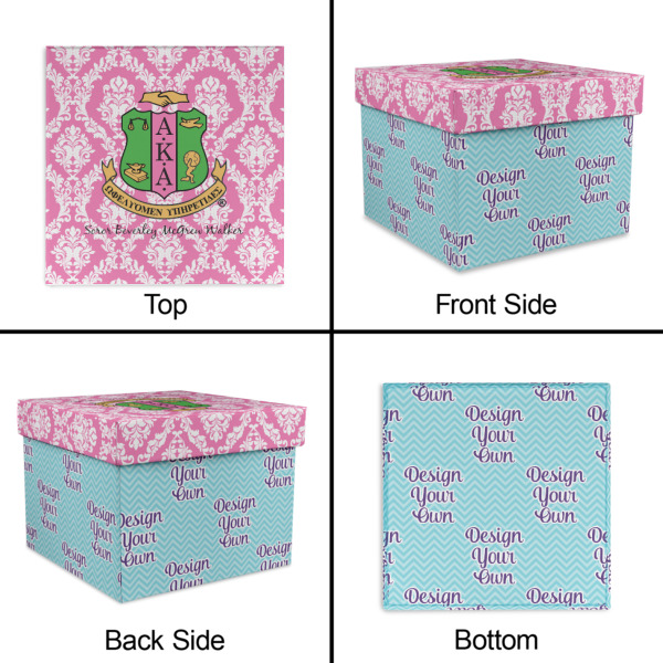 Custom Design - Gift Boxes with Lid - Canvas Wrapped - Medium - Approval