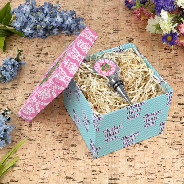 Custom Design - Gift Boxes with Lid - Canvas Wrapped - Medium - In Context