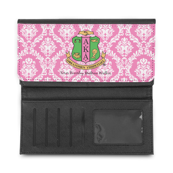 Custom Design - Ladies Wallet - Half Way Open