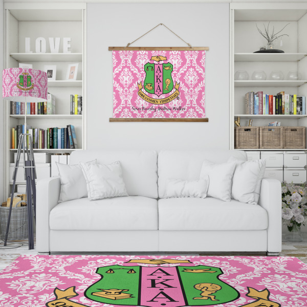 Custom Design - Wall Hanging Tapestry - Landscape - In Context