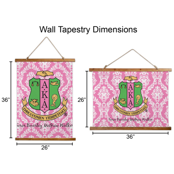 Custom Design - Wall Hanging Tapestries - Parent/Sizing