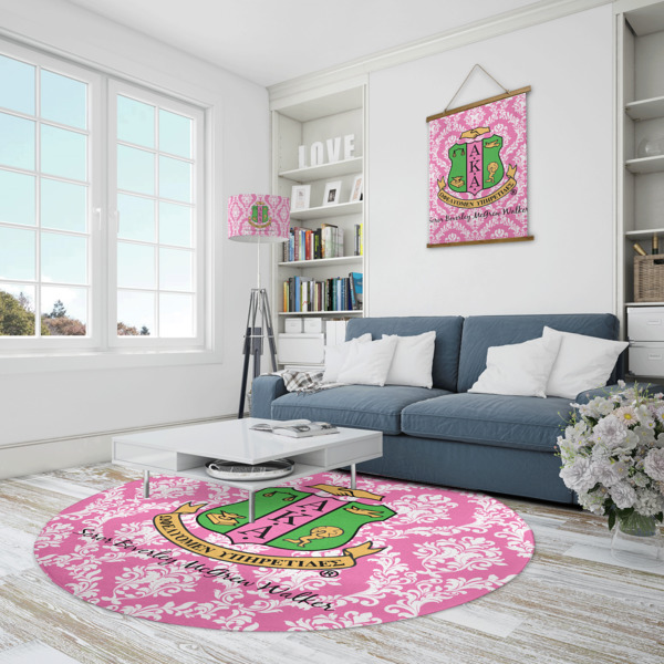 Custom Design - Round Area Rug - IN CONTEXT