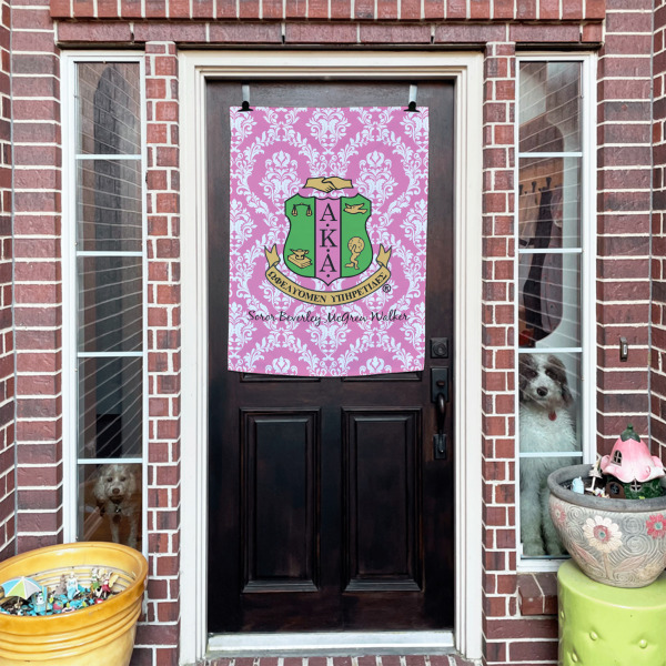 Custom Design - House Flags - Double Sided - (Over the door) LIFESTYLE