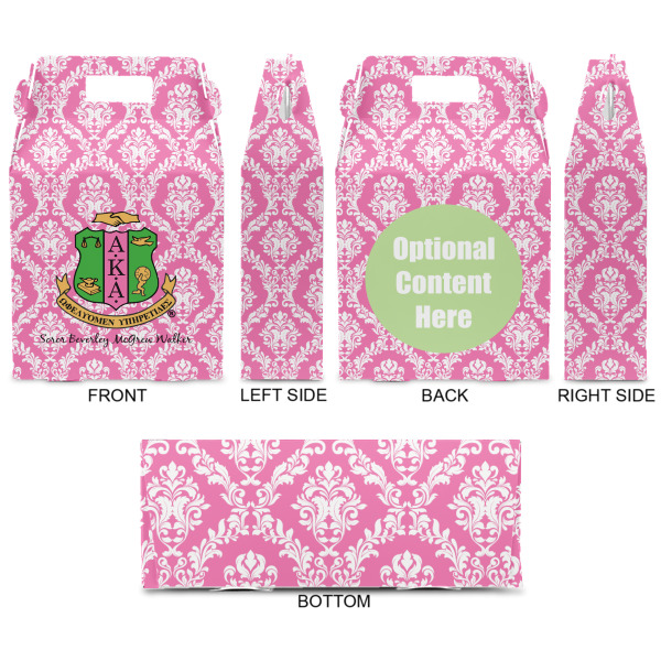 Custom Design - Gable Favor Box - Approval