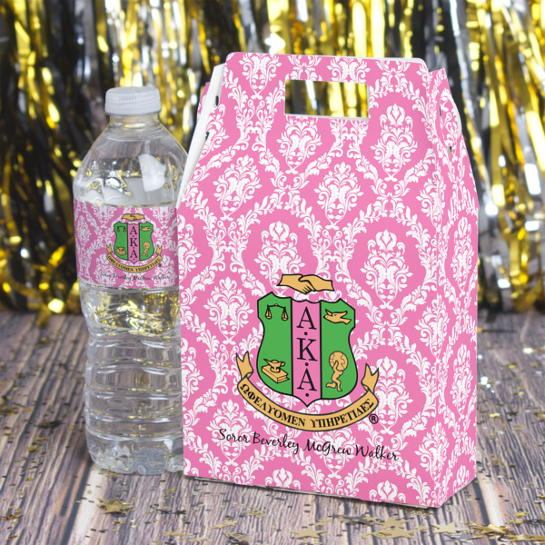 Custom Design - Gable Favor Box - In Context