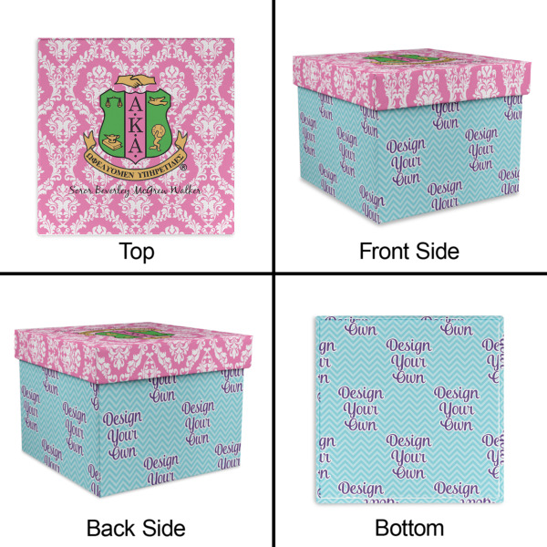Custom Design - Gift Boxes with Lid - Canvas Wrapped - XX-Large - Approval