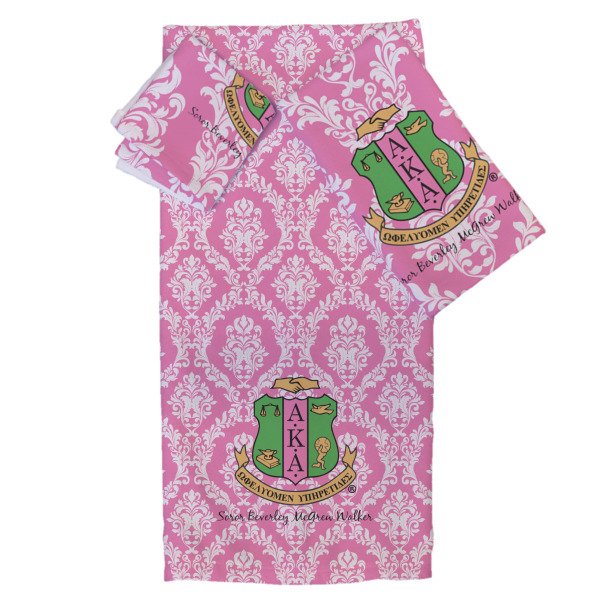 Custom Design Your Own Bath Towel Set - 3 Pcs