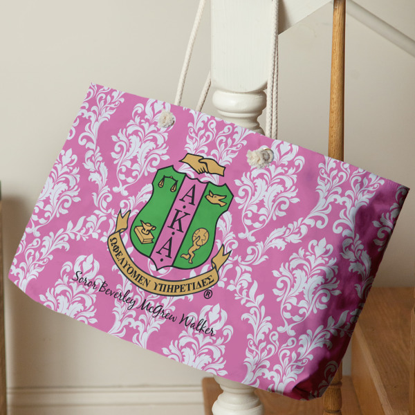 Custom Design - Large Rope Tote - Life Style