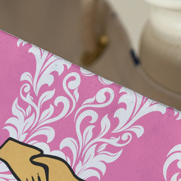 Custom Design - Large Rope Tote - Close Up View