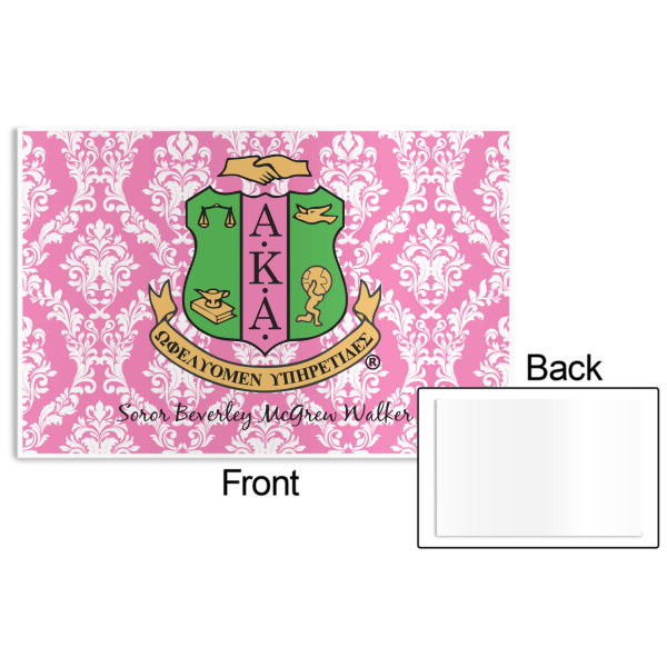 Custom Design - Disposable Paper Placemat - Front & Back