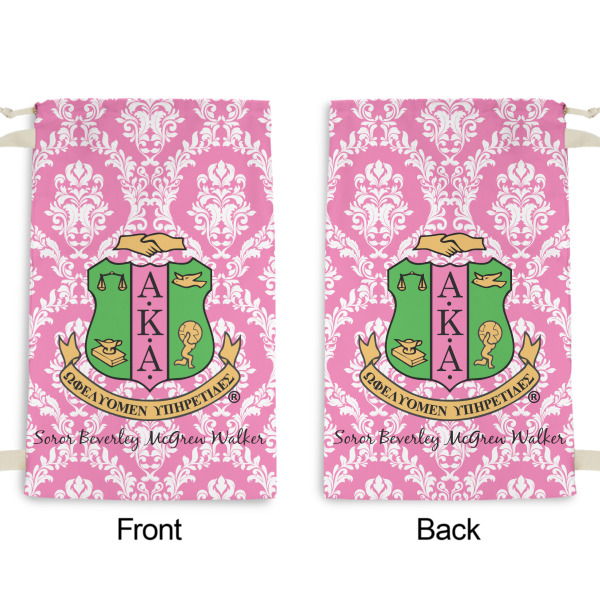Custom Design - Small Laundry Bag - Front & Back View