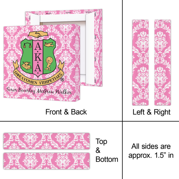 Custom Design - 8x8 - Canvas Print - Approval