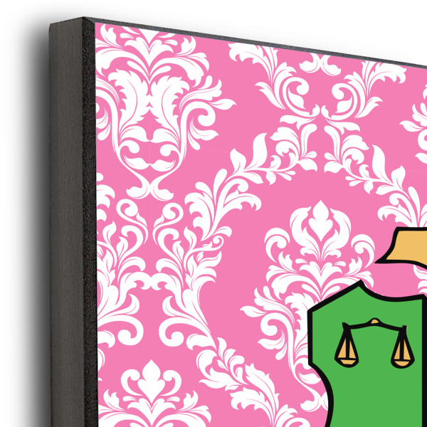 Custom Design - 11x14 Wood Print - Closeup