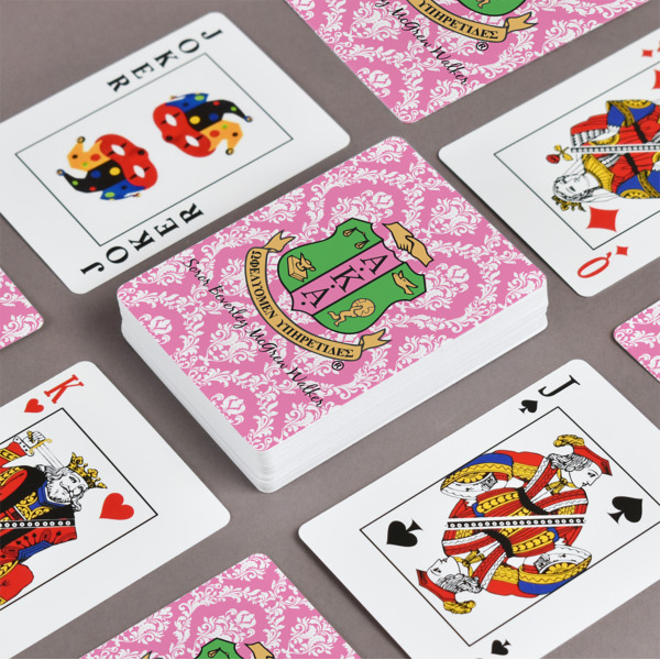 Custom Design - Playing Cards - Front & Back View