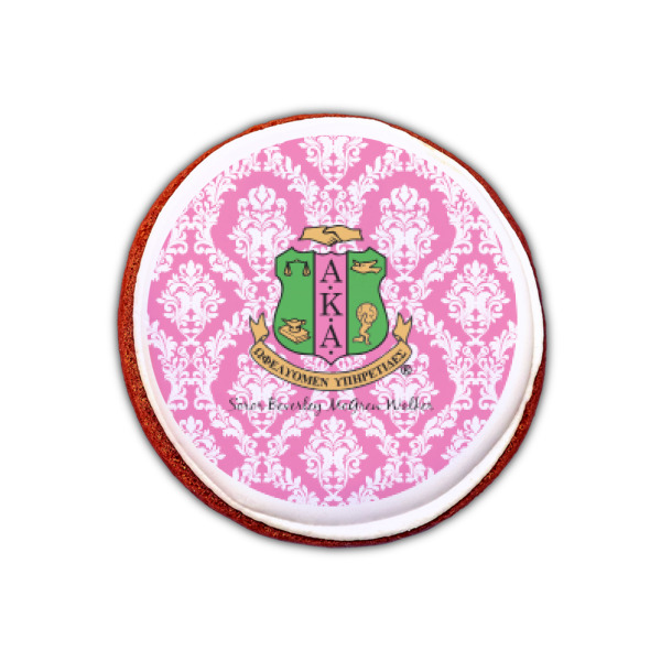 Custom Design - Printed Icing Circle - XSmall - On Cookie