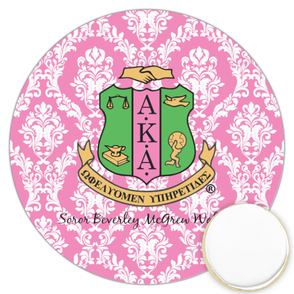 Custom Design Your Own Printed Cookie Topper - 3.25"