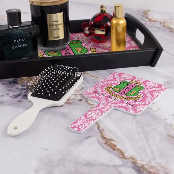 Custom Design - Hand Mirror - With Hair Brush