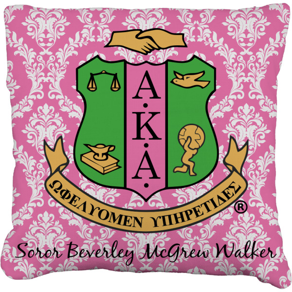 Custom Design Your Own Faux-Linen Throw Pillow