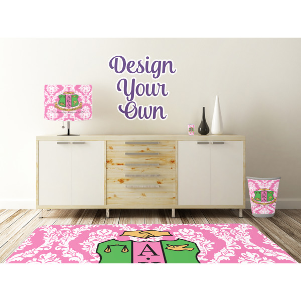Custom Design - Wall Graphic Decal Wooden Desk