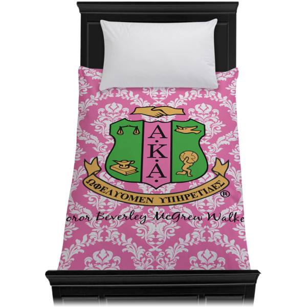 Custom Design - Duvet Cover - Twin XL - On Bed - No Prop