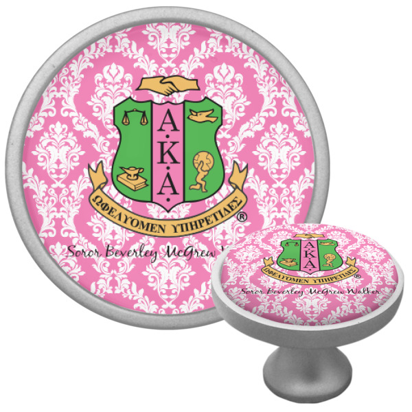 Custom Design - Cabinet Knob - Nickel - Multi Angle